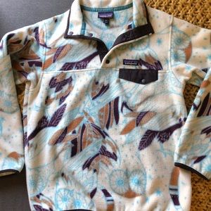 Patagonia Synchilla Owl Print